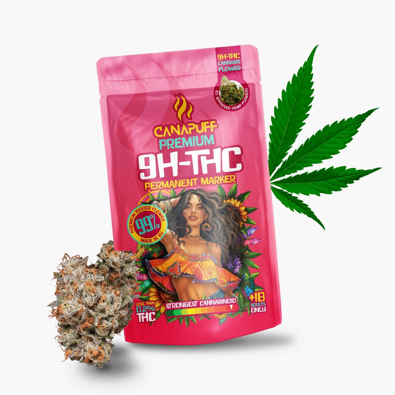 9H-THC Flowers Permanent Marker 99%