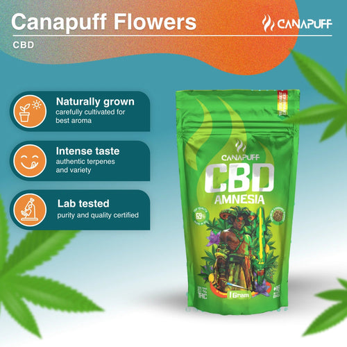 CBD Flowers Amnesia 69%