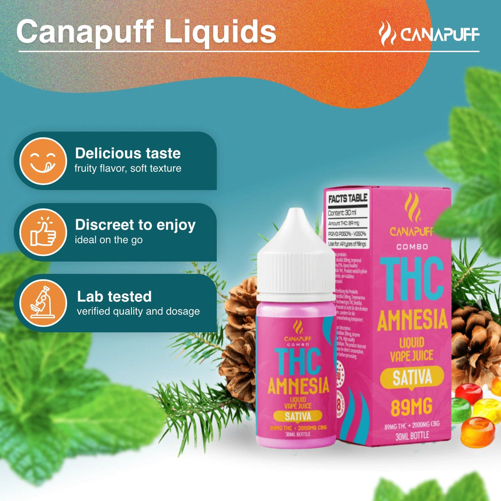 THC Liquid Amnesia 30ml
